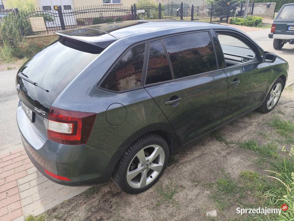 Skoda Rapid spaceback automat full wyposażenie mazowieckie Siennica