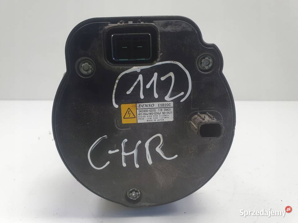 SPRĘŻARKA KLIMATYZACJI Toyota CHR 18 Hybrid Chełm