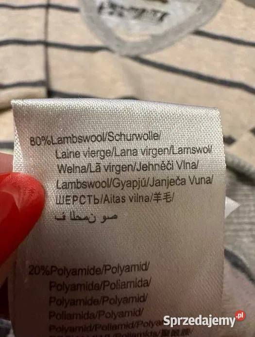 CAMEL ACTIVE super sweter wełna XL