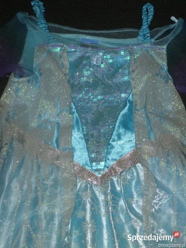 Strój kostium przebranie ELSA KRAINA LODU FROZEN Siedlce