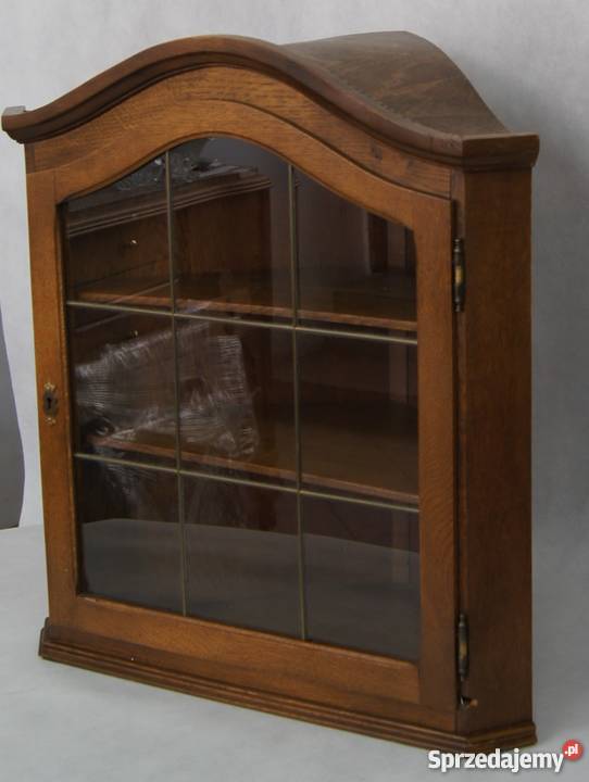 Szafka wisząca witrynka narożna