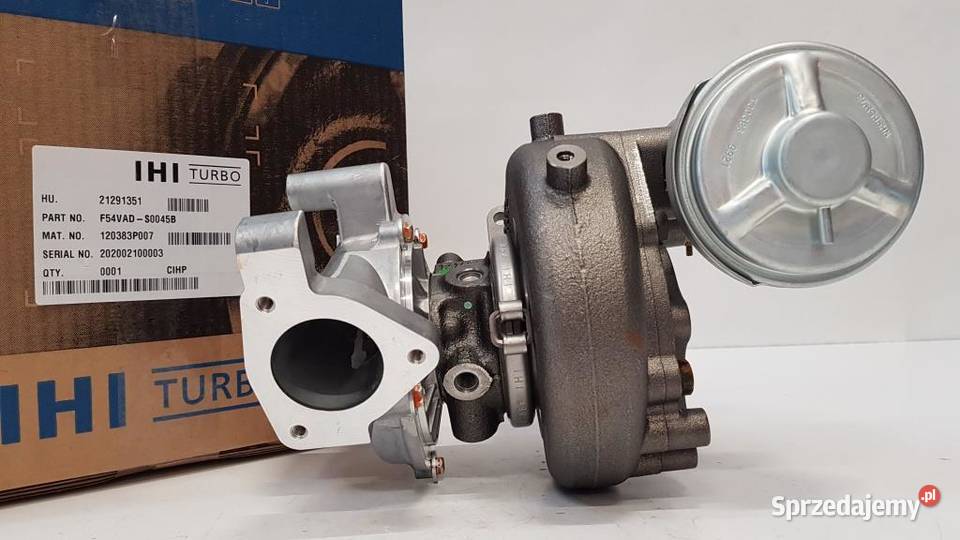Nowa turbosprężarka IHI CIHP F54VADS0045B Siedlce