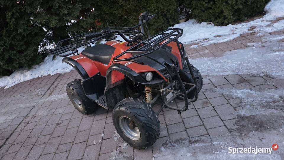 Quad 125 pługu 1 plus wsteczny bombardier atv Bombardier Mielec