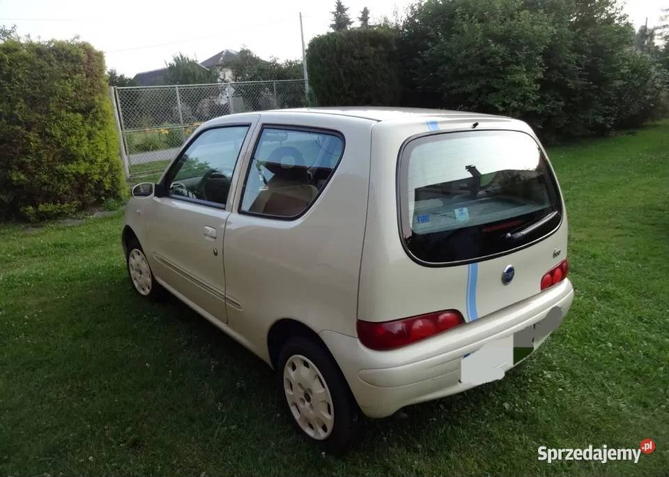 Fiat Seicento 600 50th kolekcjonera 53 przebiegu pomorskie