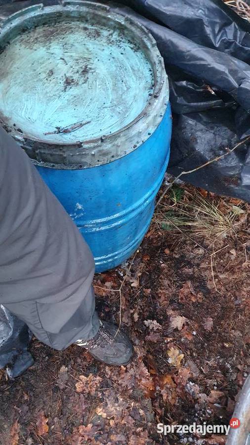 Nitron beczka pastikowa 120 L do połowy pełna Biznes i Przemysł mazowieckie Warszawa