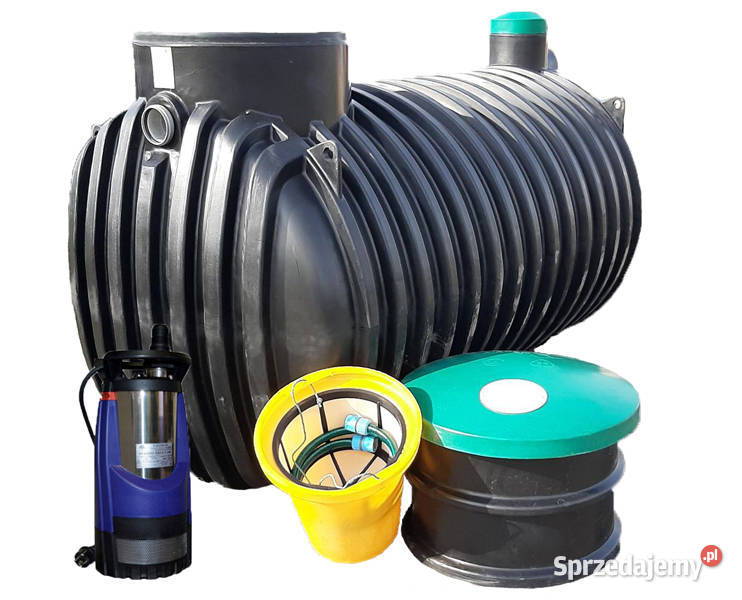 ZBIORNIK NA DESZCZÓWKĘ 4000L Zestaw z pompa Auto Wrocław