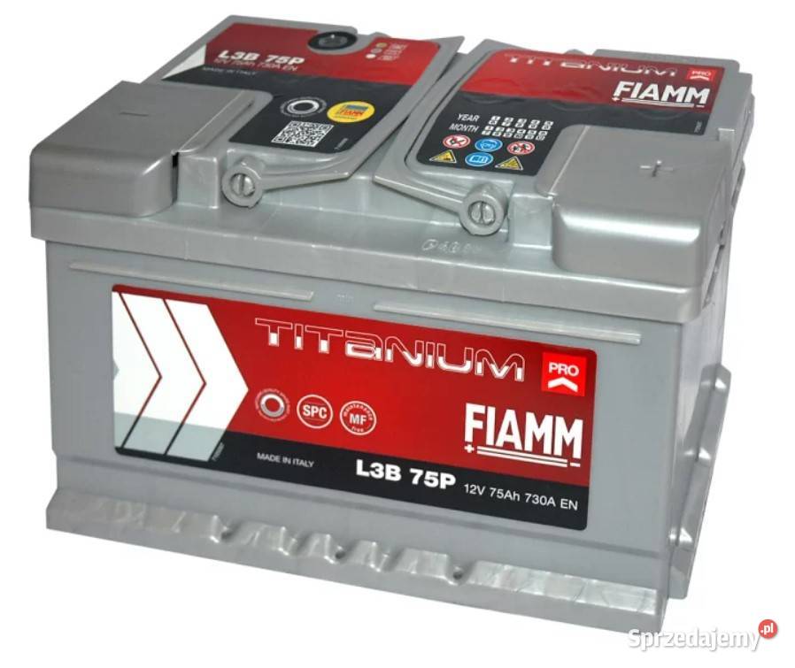 Akumulator FIAMM TITANIUM PRO 12V 75Ah 730A Wrocław sprzedam
