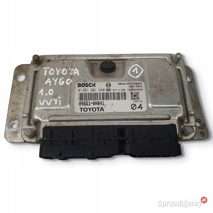 KOMPUTER STEROWNIK SILNIKA TOYOTA AYGO 10 osobowe Komputery Chełm