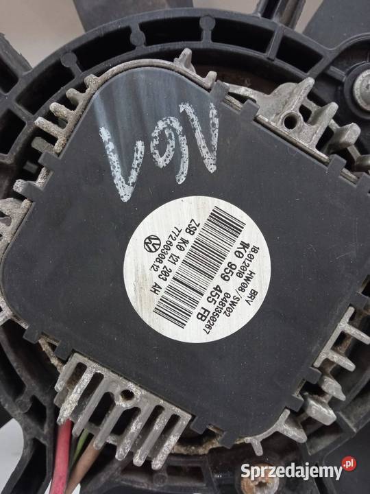 WENTYLATOR CHŁODNICY 1K0121205AC Skoda Octavia osobowe