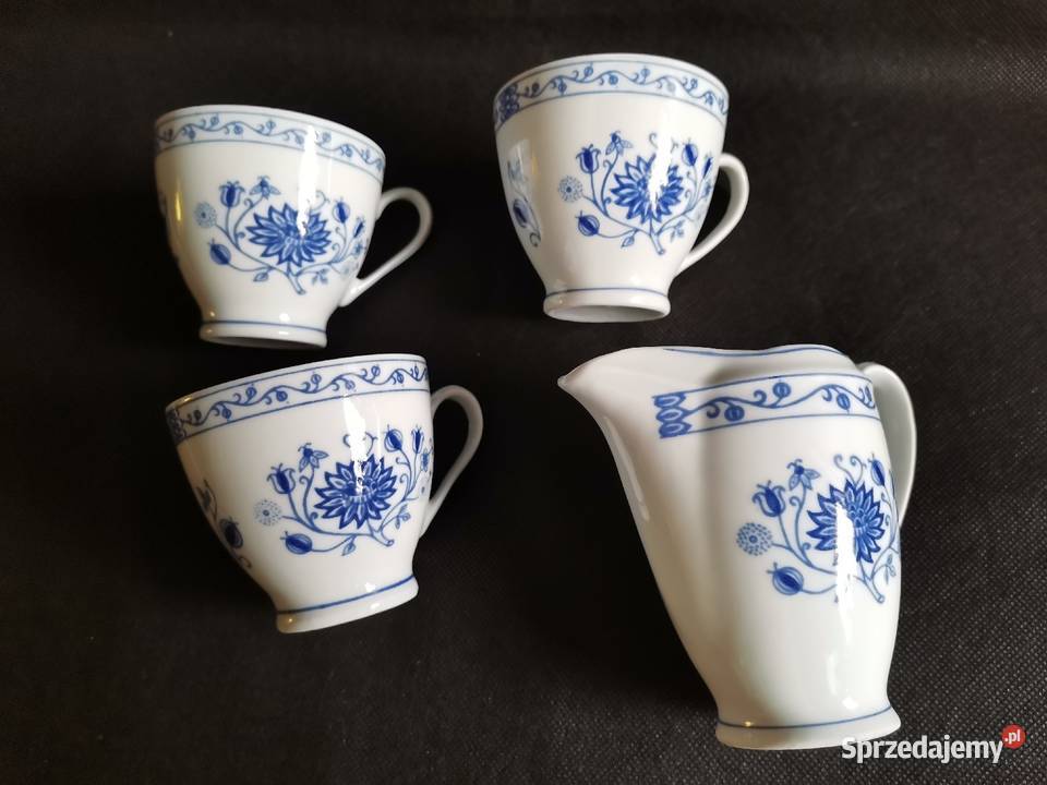 Stare filiżanki i mlecznik serwis Feston śląskie Katowice