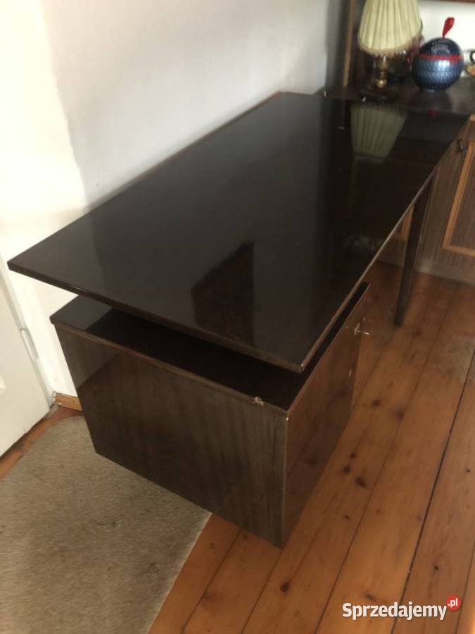 Biurko Vintage PRL 1975 projMieczysław Puchała Kalwaria Zebrzydowska