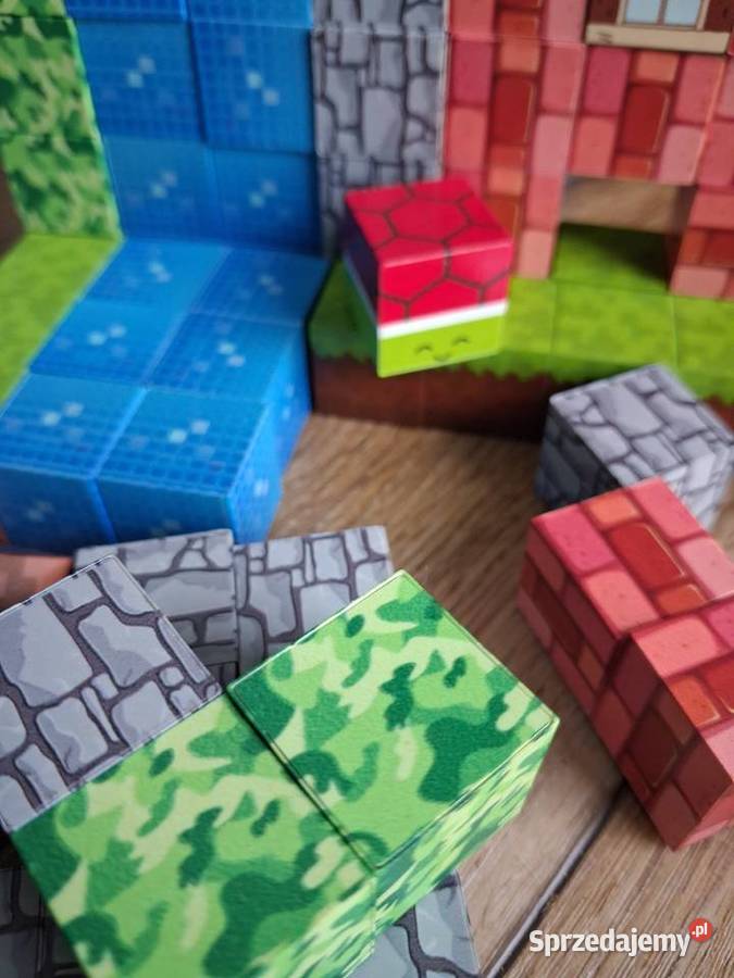 Klocki magnetyczne 150 Minecraft Nowe Klocki lubelskie Lublin