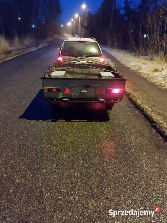 Przyczepka sam Burtowe i plandeki