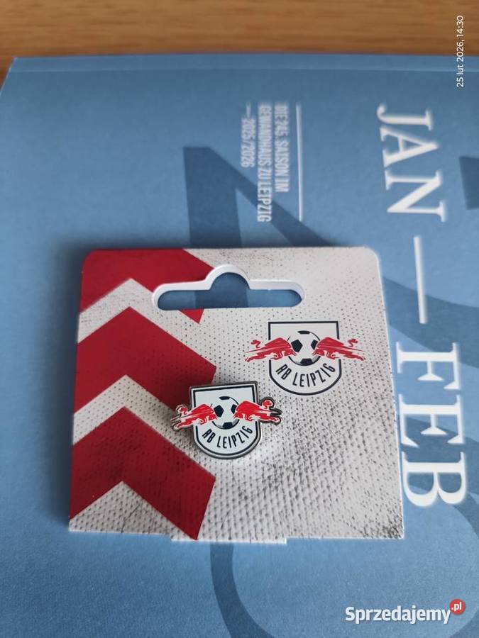 Pin odznaka Red Bull Lipsk Wronki