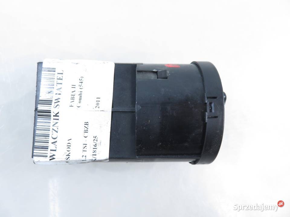 WŁĄCZNIK ŚWIATEŁ SKODA FABIA II Combi 545 małopolskie
