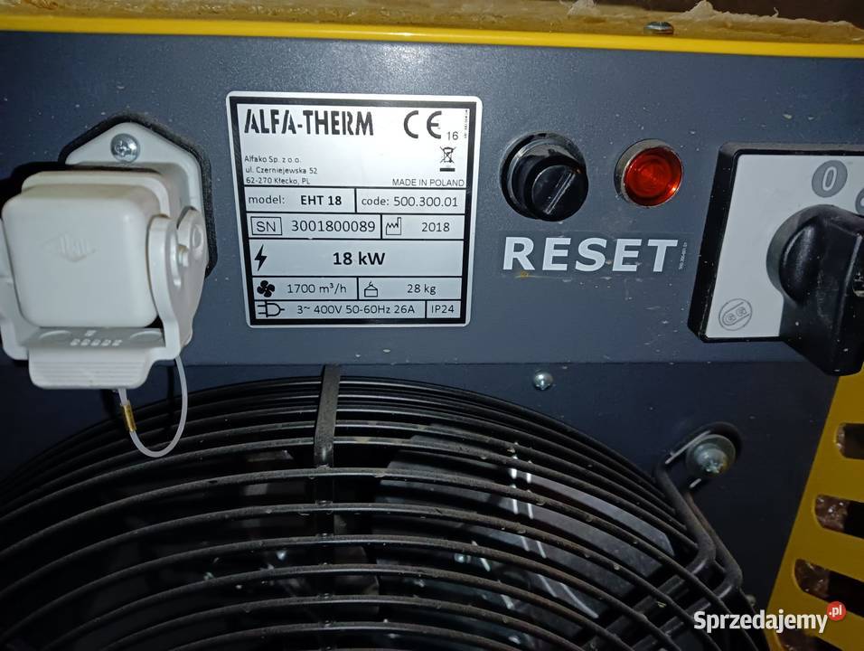 nagrzewnica Pozostałe łódzkie Radomsko sprzedam