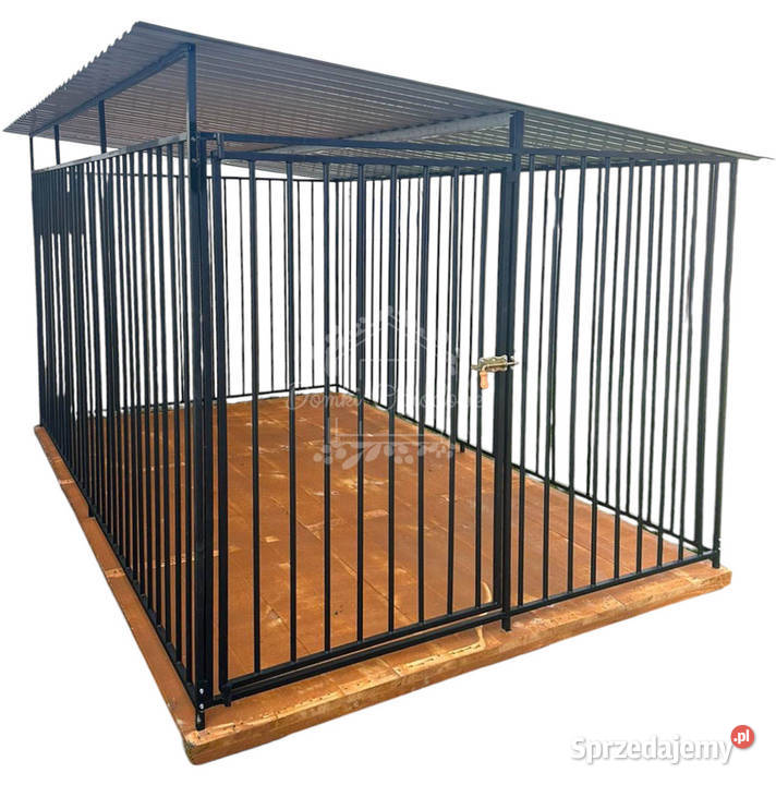 Kojec psa 2x3m Podłoga drewniana Dach spad w bok podkarpackie Łańcut