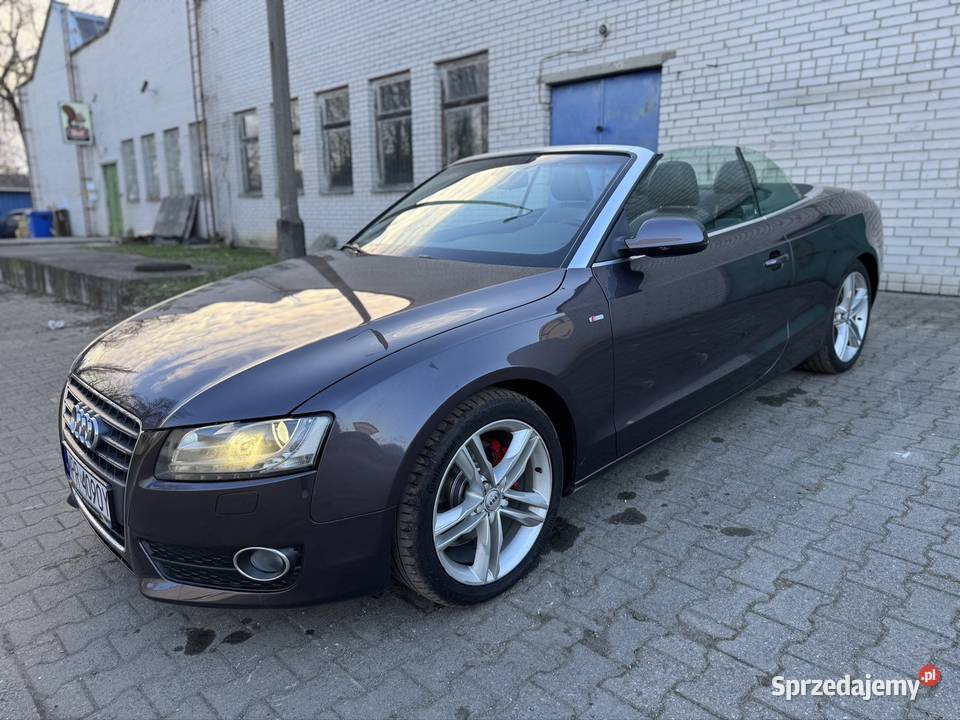Audi A5 S LINE Kabriolet Automat 20TFSI BANG elektrochrom. lusterko wst. Pruszków