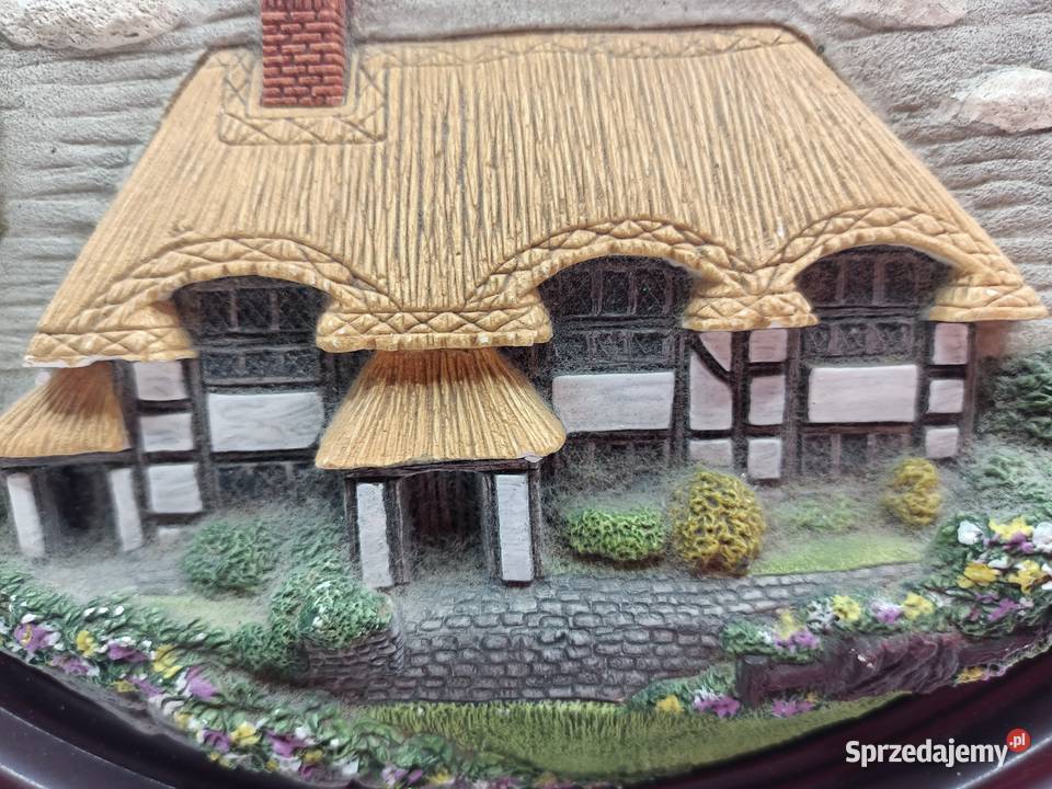 Obrazek domek Hand made England w stylu vintage Antyki Zamość