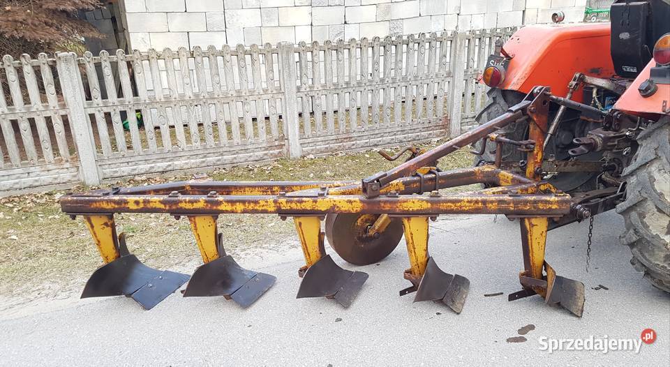 Pług 5skibowy ORYGINAŁ Grudziądz ładny stan Dąbrowa Tarnowska