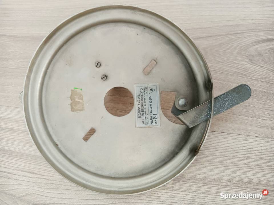 Lampa plafon grzybek kinkiet 30 PRL