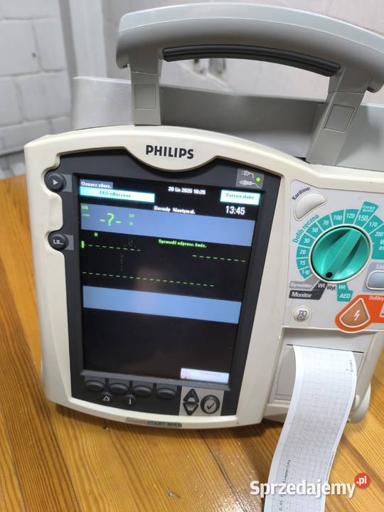 Defibrylator PHILIPS MRX bez łyżek LIFEPAK 12 Jabłonna