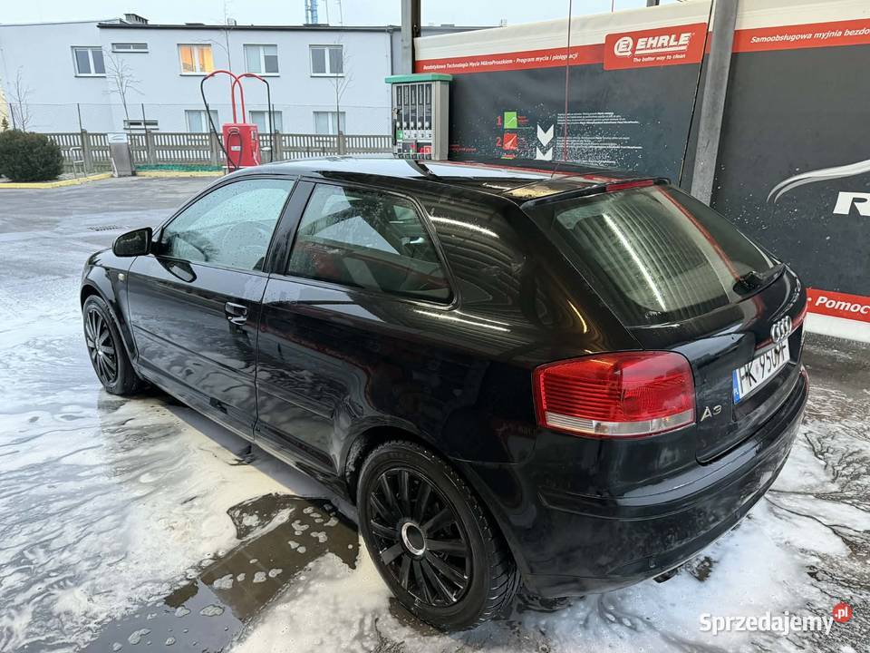 Audi A3 8P 2005 20 TDI 140 manual czarny Kalisz
