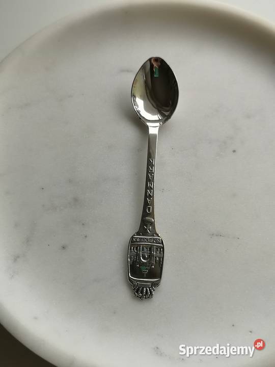 łyżeczka Danmark souvenir Crown 209 c Toruń