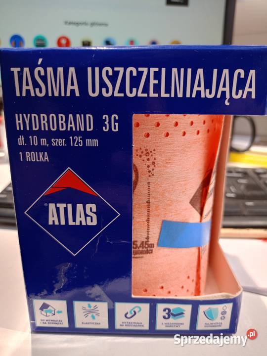 Taśma atlas hydroband 3G Akcesoria do izolacji Budowa Biała Podlaska sprzedam