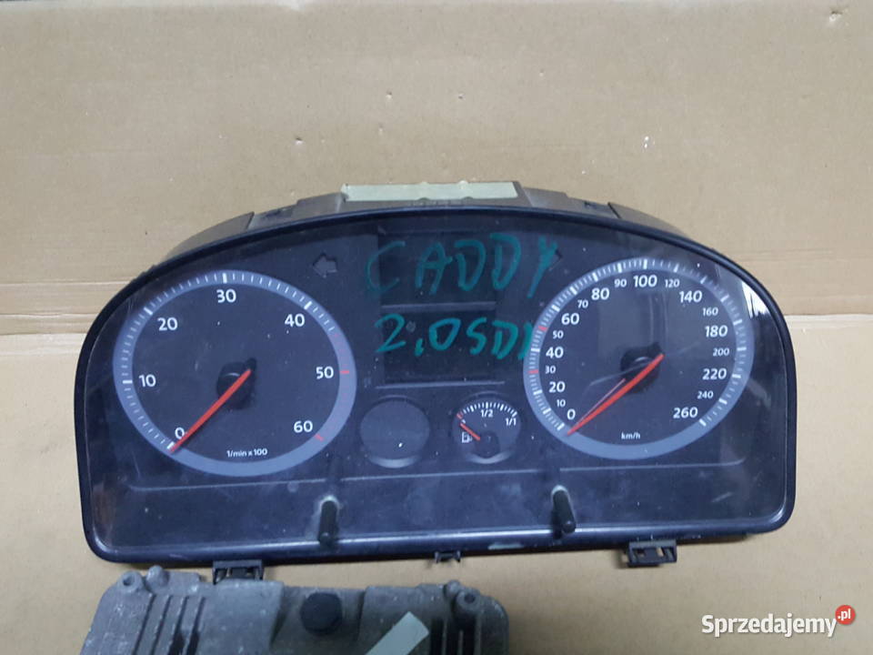 Zestaw startowy Vw Caddy licznik komputer Gniewkowo