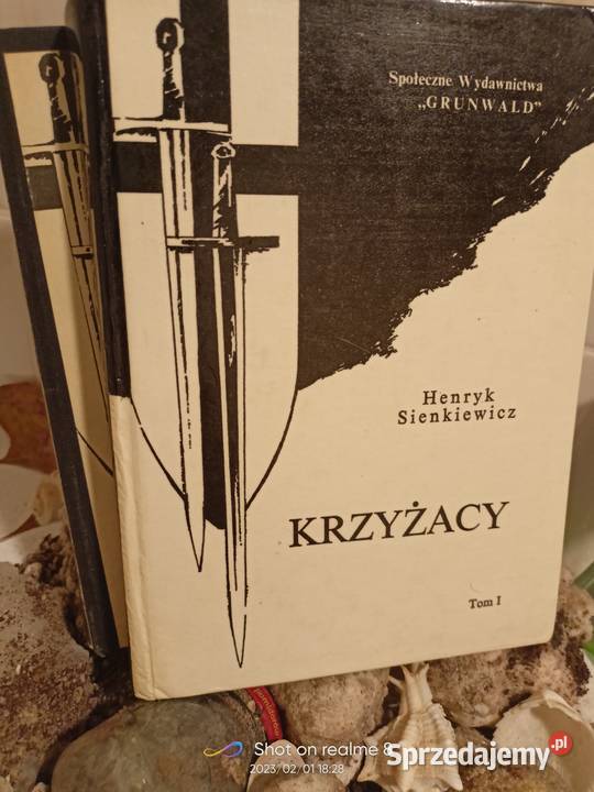Krzyżacy Sienkiewicz piękna książki Warszawa Proza i poezja