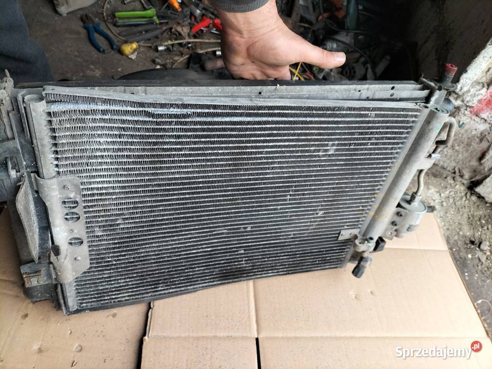 chłodnica wody klimatyzacji wentylator mercedes osobowe Kamień-Kolonia