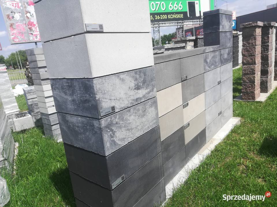 KostBet Bloczek ogrodzeniowy możliwość montażu