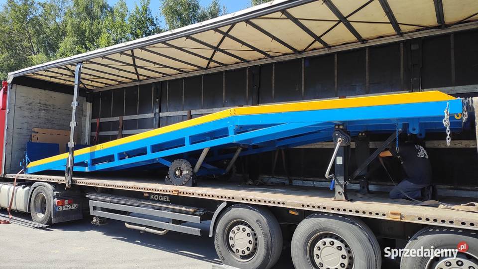 WYNAJEM rampa mobilna załadunkowa tir naczepa Kraków sprzedam