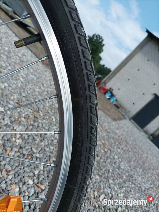 Rower damsko męski 26 koła LED oświetlenie3 Czerwonka-Gozdów