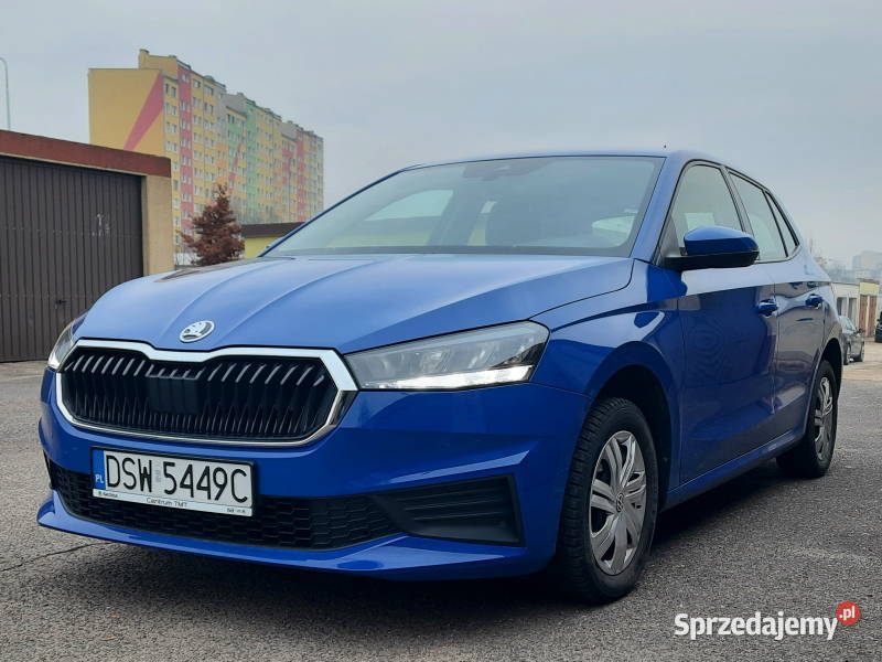 Skoda Fabia IV salon 1wł nowa Fabryczny lakier asystent pasa ruchu Wałbrzych sprzedam