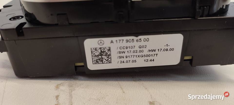 MERCEDES W247 PANEL STEROWANIA FOTELA LEWY PRZÓD osobowe
