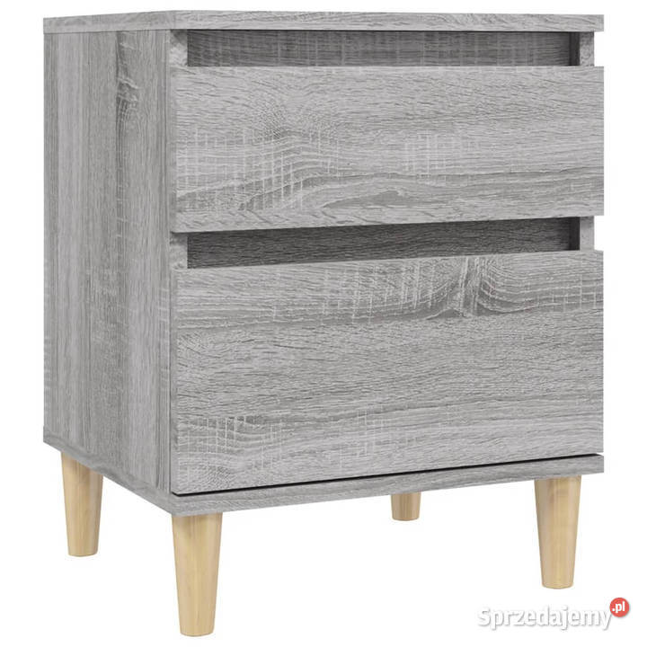 Szafka nocna szary dąb sonoma 40x35x50 WM821838