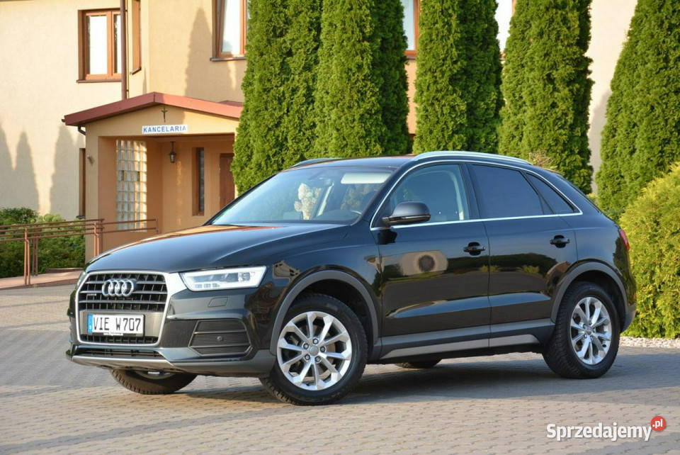 Audi Q3 20TFSI180 Quattro Lift Ledy Navi Kamera czujnik zmierzchu mazowieckie Ostrów Mazowiecka