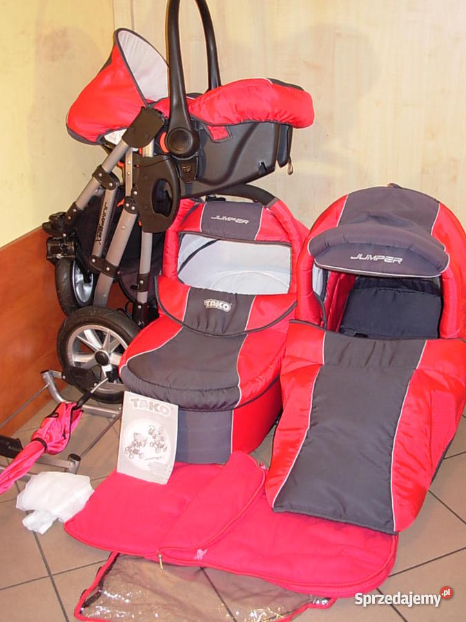 Wózek wielofunkcyjny TAKO JUMPER X 3w1 z fotelik