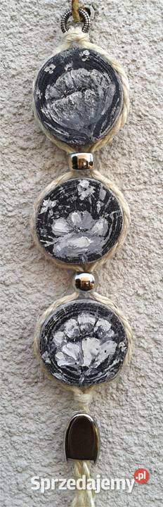 Obraz olejny na desce Kwiaty na łące Rydułtowy