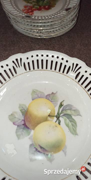 Salaterka Miska Ażurowa Owoce Gdańsk