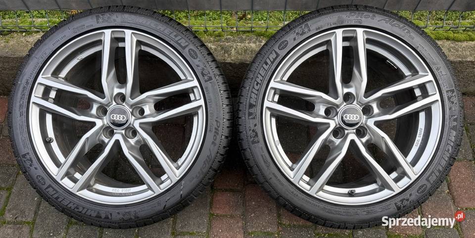 Zimowe 18 Audi A4 A5 A6 felgi koła komplet 5x112 Samochodowe sprzedam