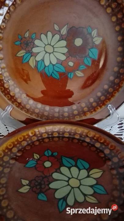 Talerze do ciast deserów porcelit Tułowice 16