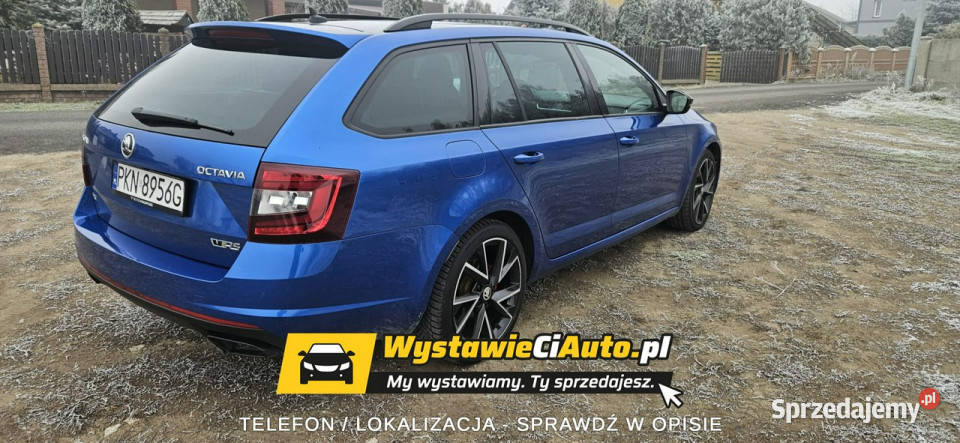 koda Octavia VRS 20 TDI DSG 4x4 Telefon aluminiowe felgi Włocławek