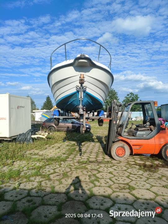 Łódź motorowa clear liner 595 honda 50 czterosów podlaskie Hajnówka sprzedam