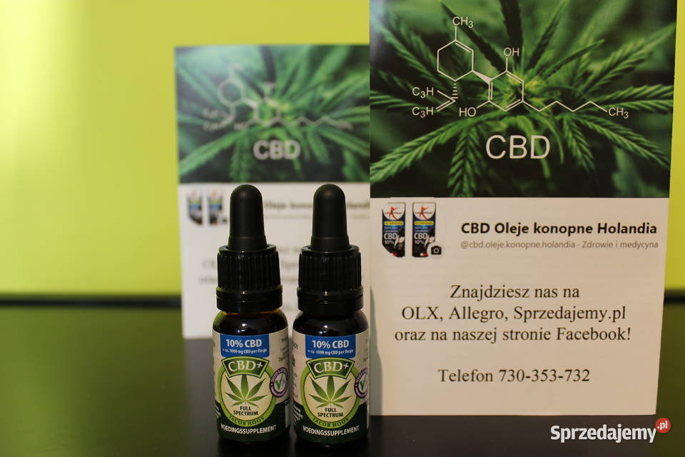 Jacob Hooy CBD Olej 10 10ml Łódź sprzedam