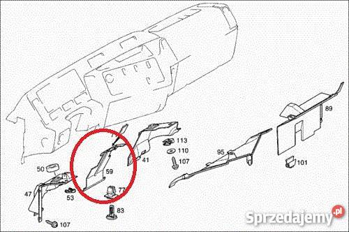9416881106 panel dolny actros mercedes