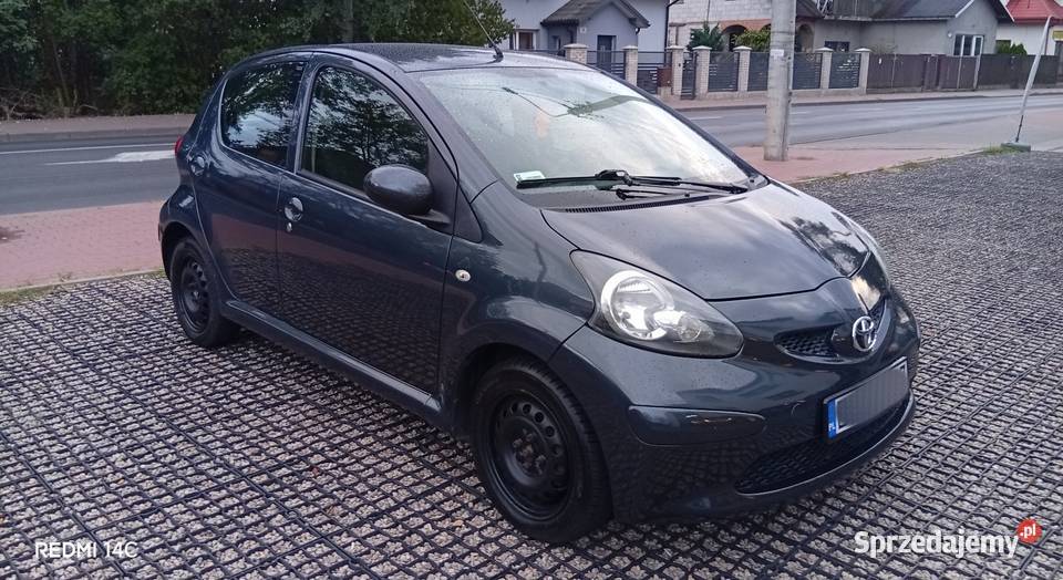 Toyota Aygo 2008 10 VVTi 10 klimatyzacja Rok produkcji 2008 Kobyłka sprzedam