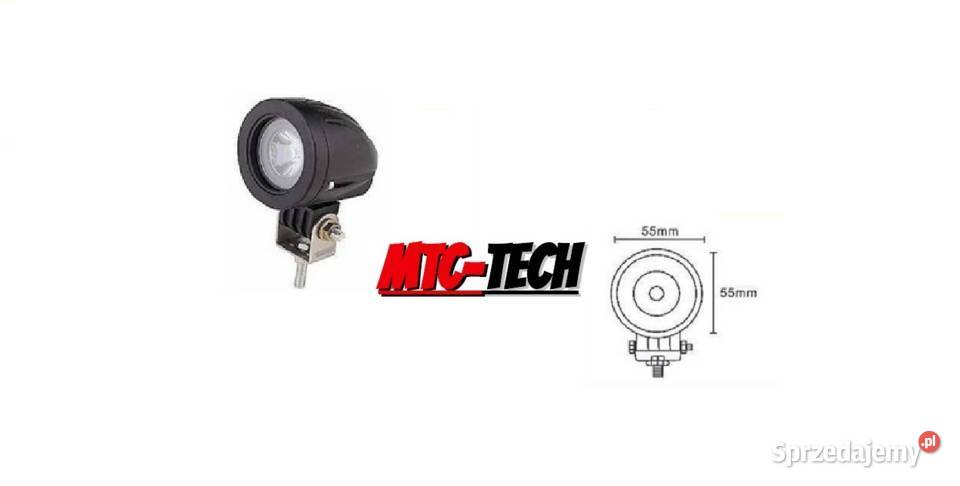 Lampa robocza LED 10W 1030V 1 CREE LEDx10W SPOT